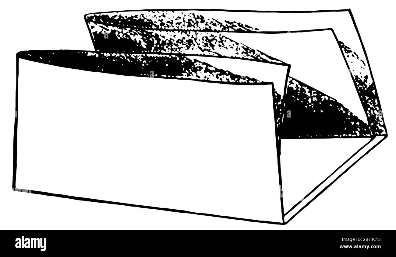 This illustration represents A business Folded Paper which has 3