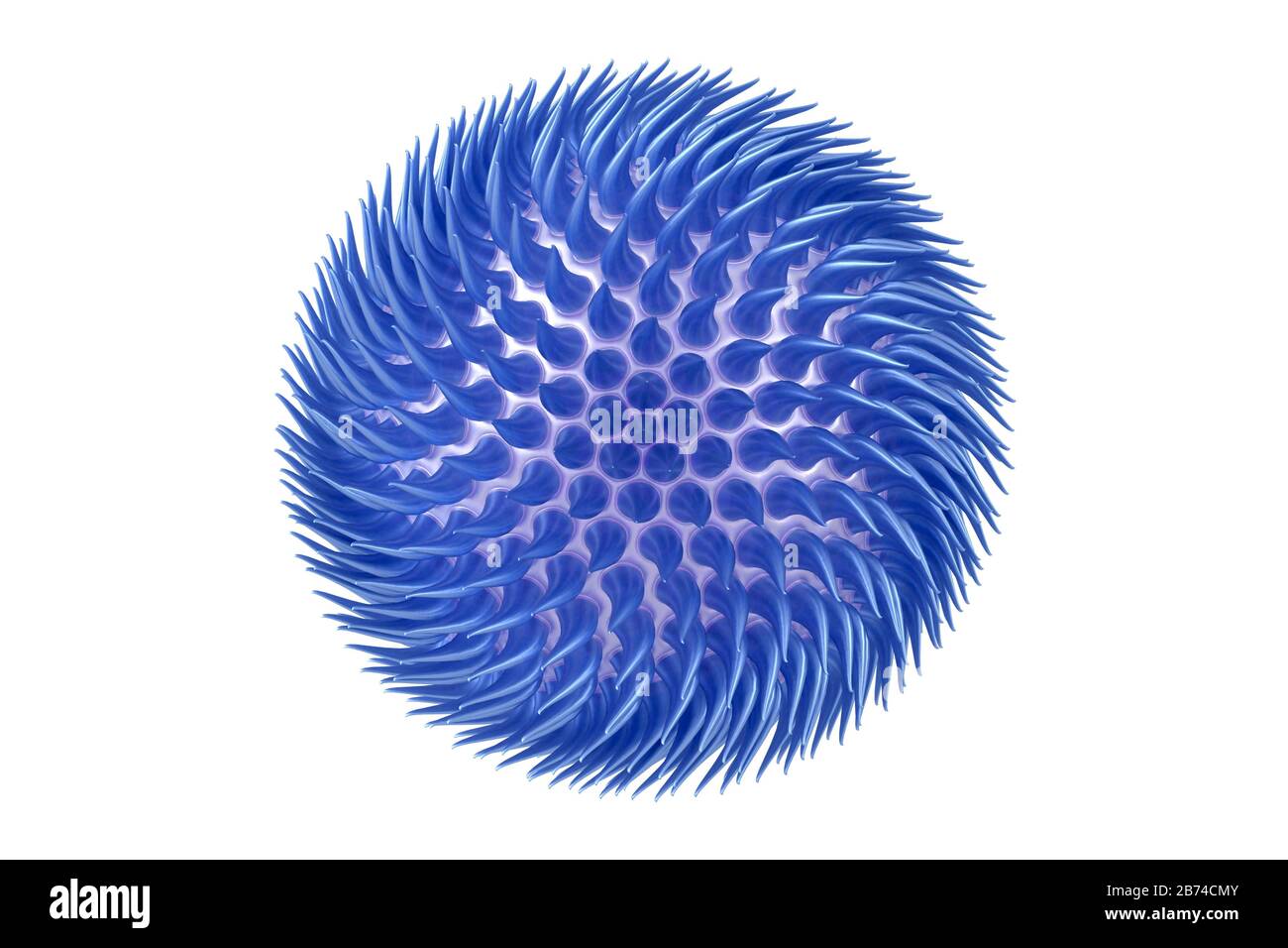 3D virus - isolated on white background Stock Photo - Alamy