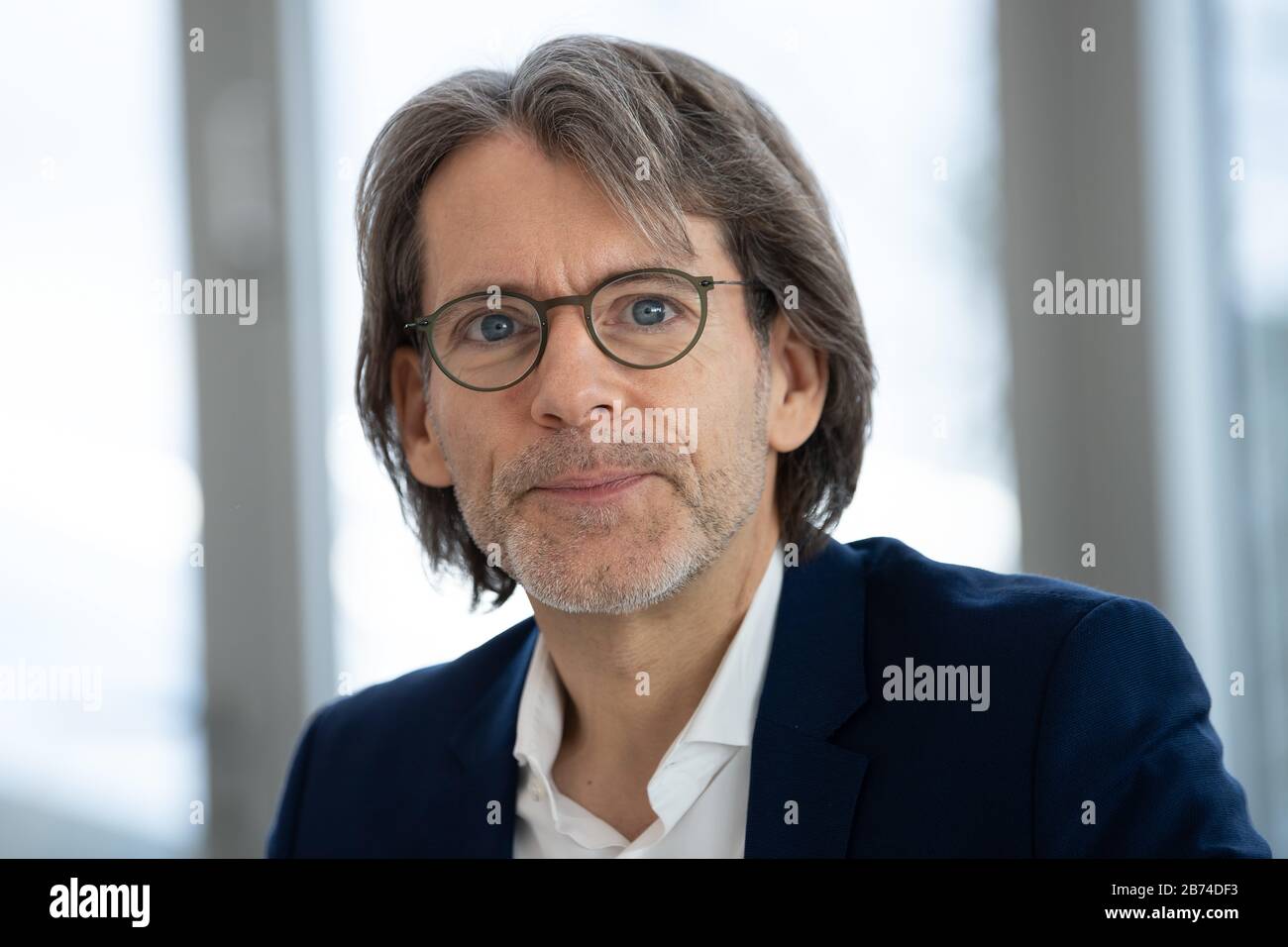 Joachim Kreuzburg, CEO of Sartorius AG, speaks during the