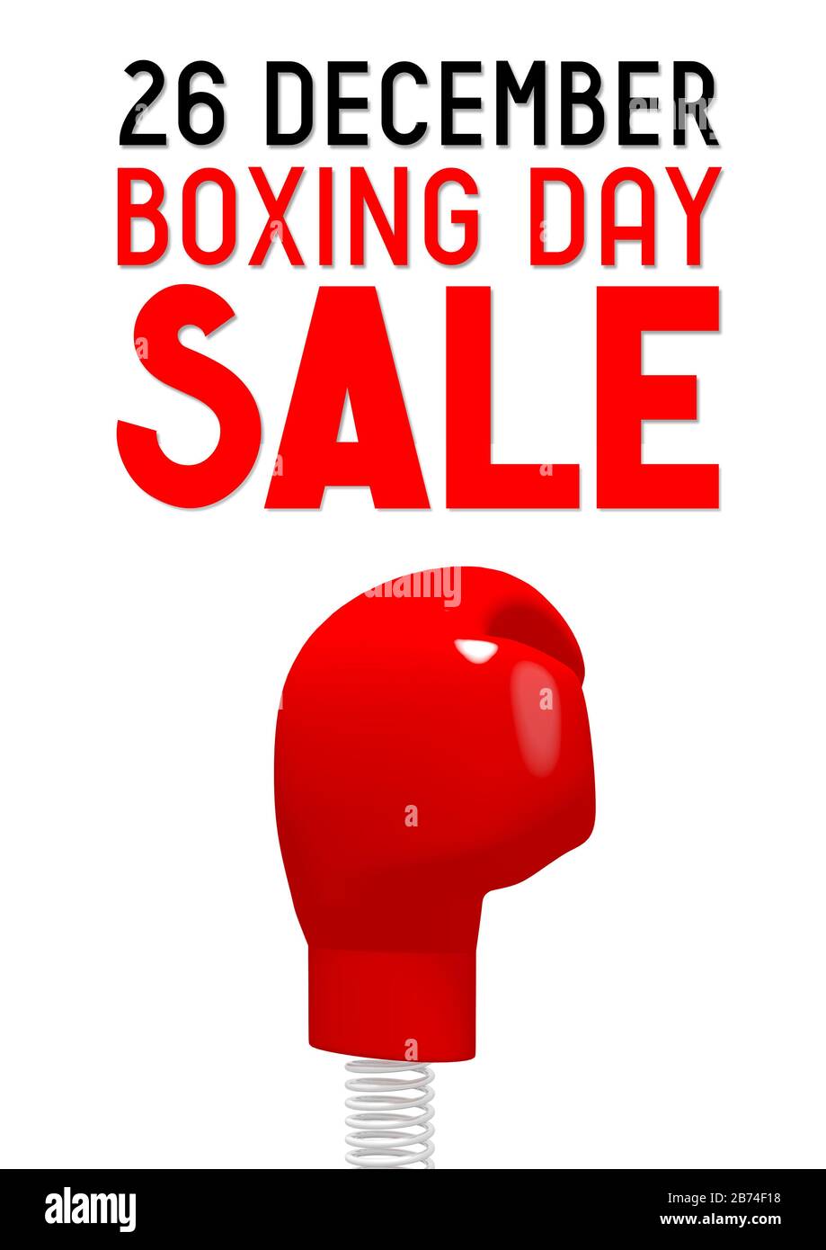 26 December Boxing Day/ Christmas sale Stock Photo Alamy