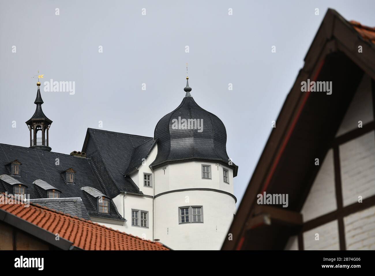 Many halftimbered houses from the 15th to the 18th century stand in