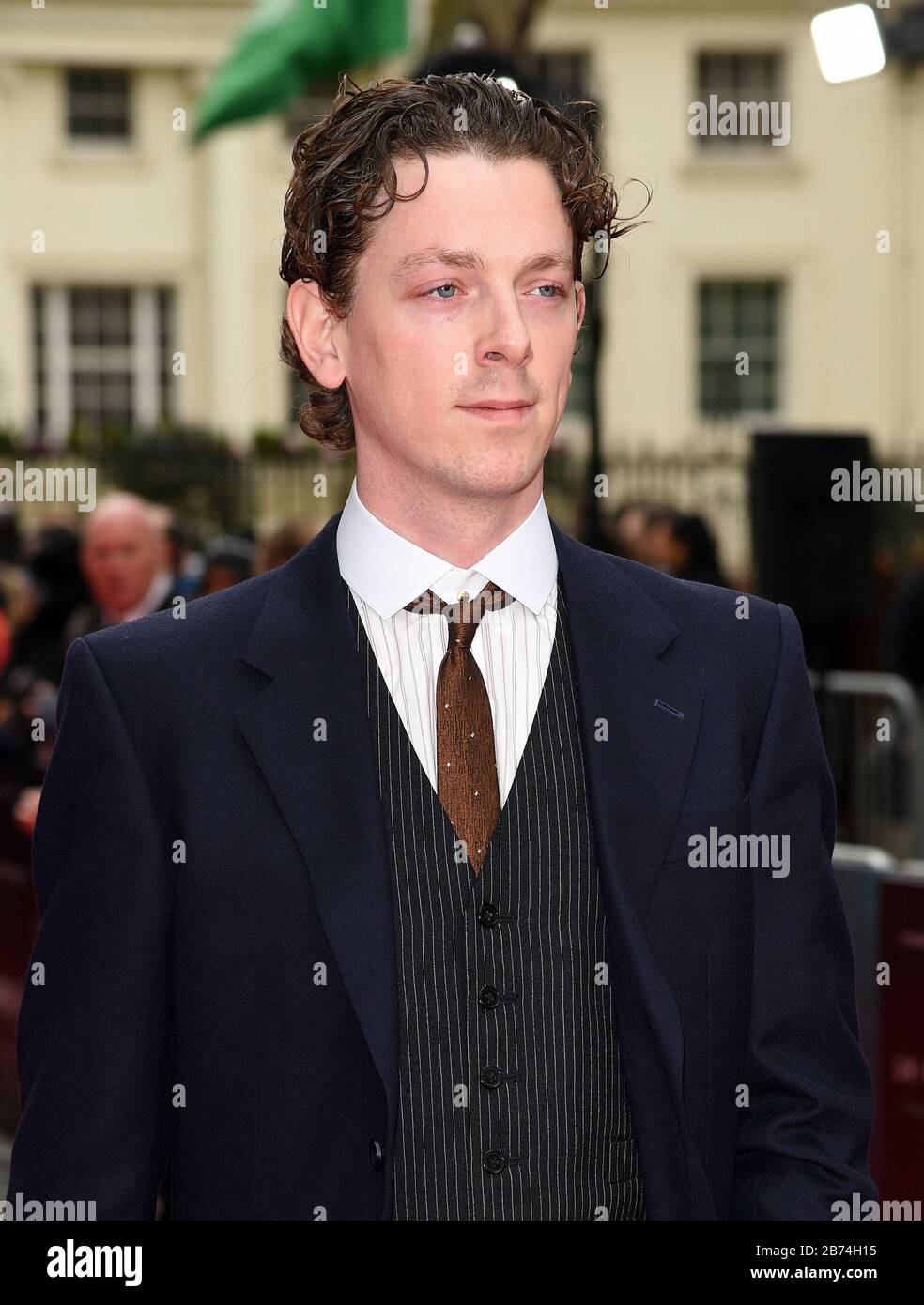London, UK Edward Davis at Radioactive UK Premiere held at Cuzon ...