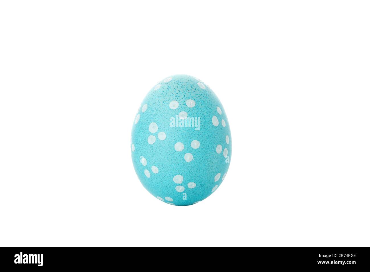 Beautiful Easter egg isolated on white background Stock Photo - Alamy