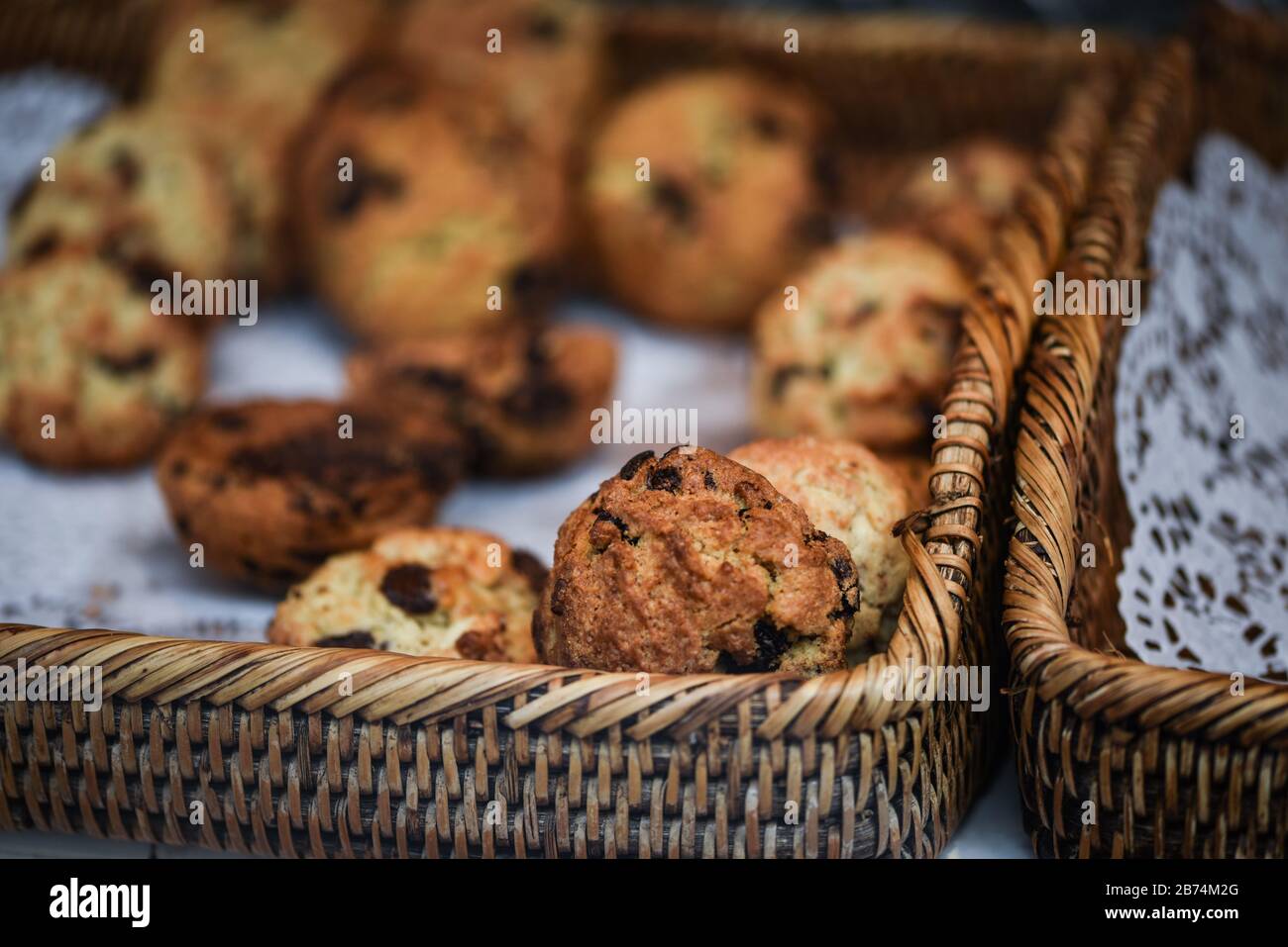 delicious czech bakery breakfast dishes Stock Photo