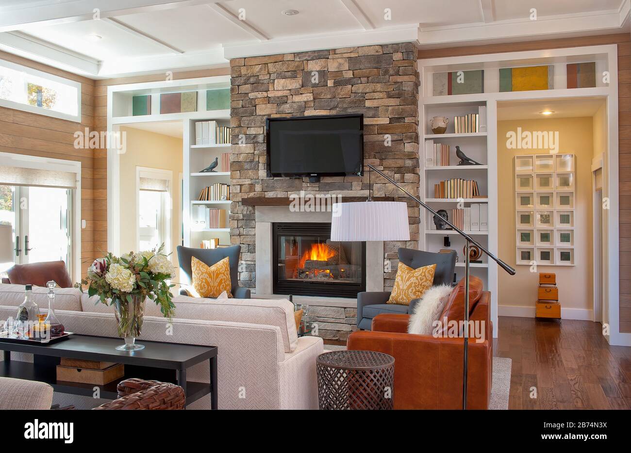 Whole house tour Stock Photo Alamy