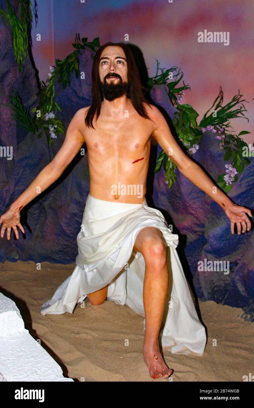 SAN ANTONIO, UNITED STATES Sep 27, 2006 Waxwork of James Caviezel as