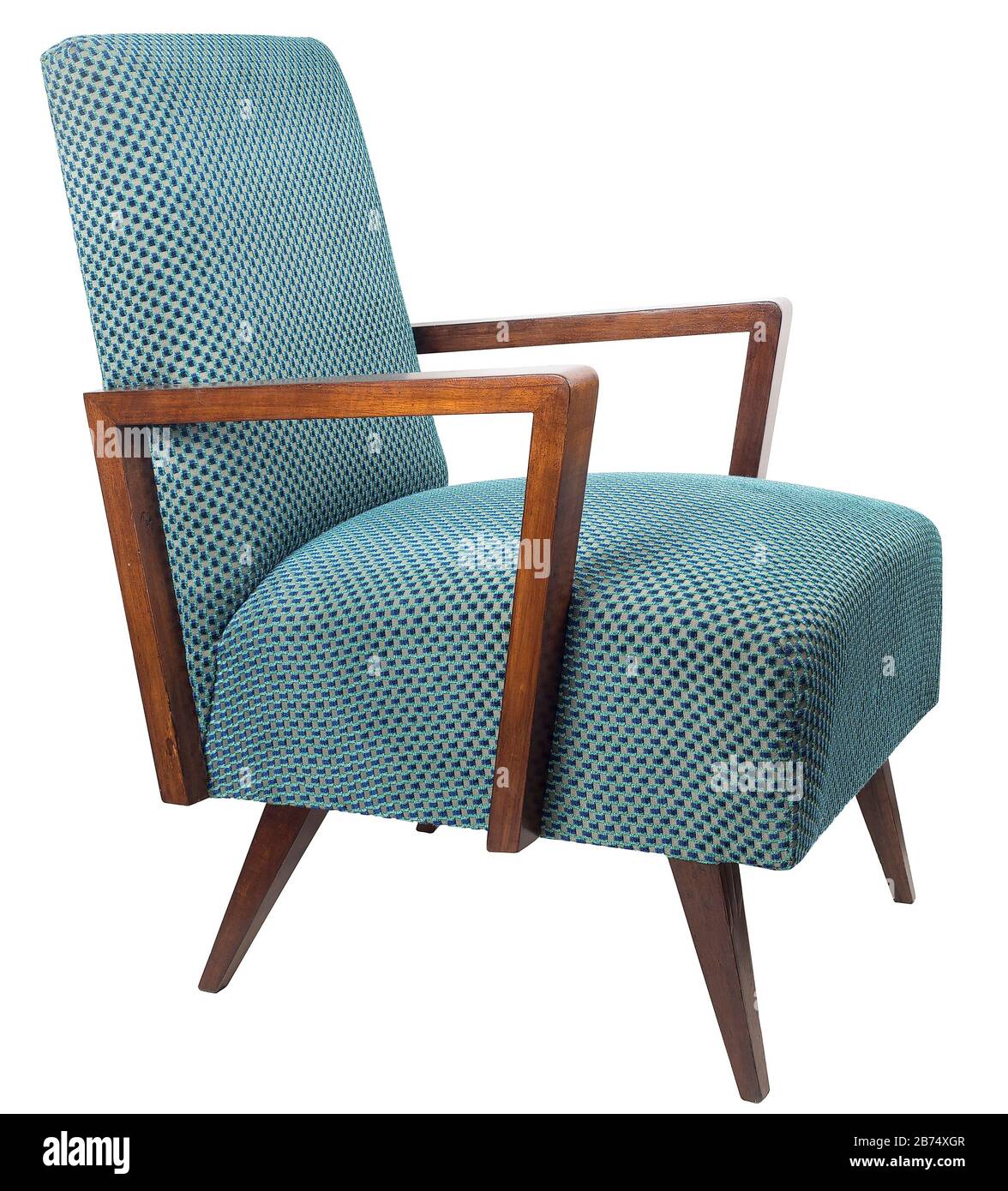 Vintage Art deco Chairs isolated on white background Stock Photo Alamy