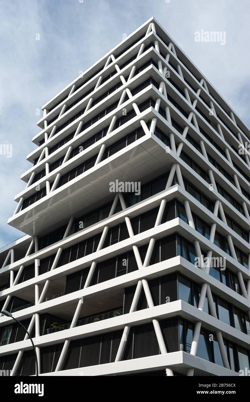 09.06.2019, Berlin, Germany, Europe - The administrative headquarters of 50Hertz along Heidestrasse in the Europacity in Berlin-Moabit. 50Hertz Transmission GmbH is a German transmission system operator. [automated translation] Stock Photo