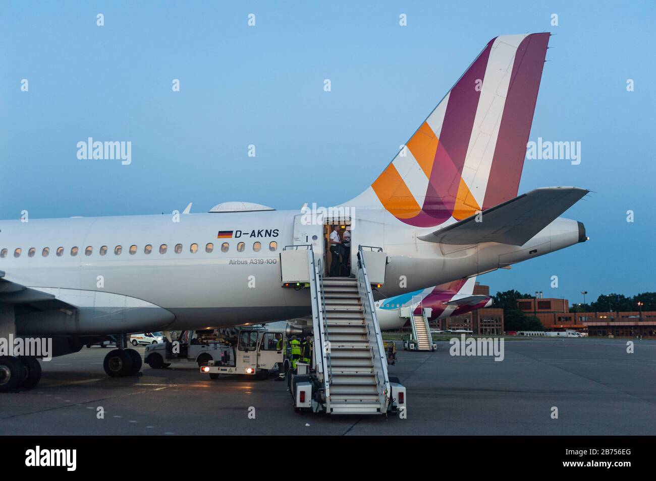 23.06.2019, Berlin, Germany, Europe A passenger aircraft of