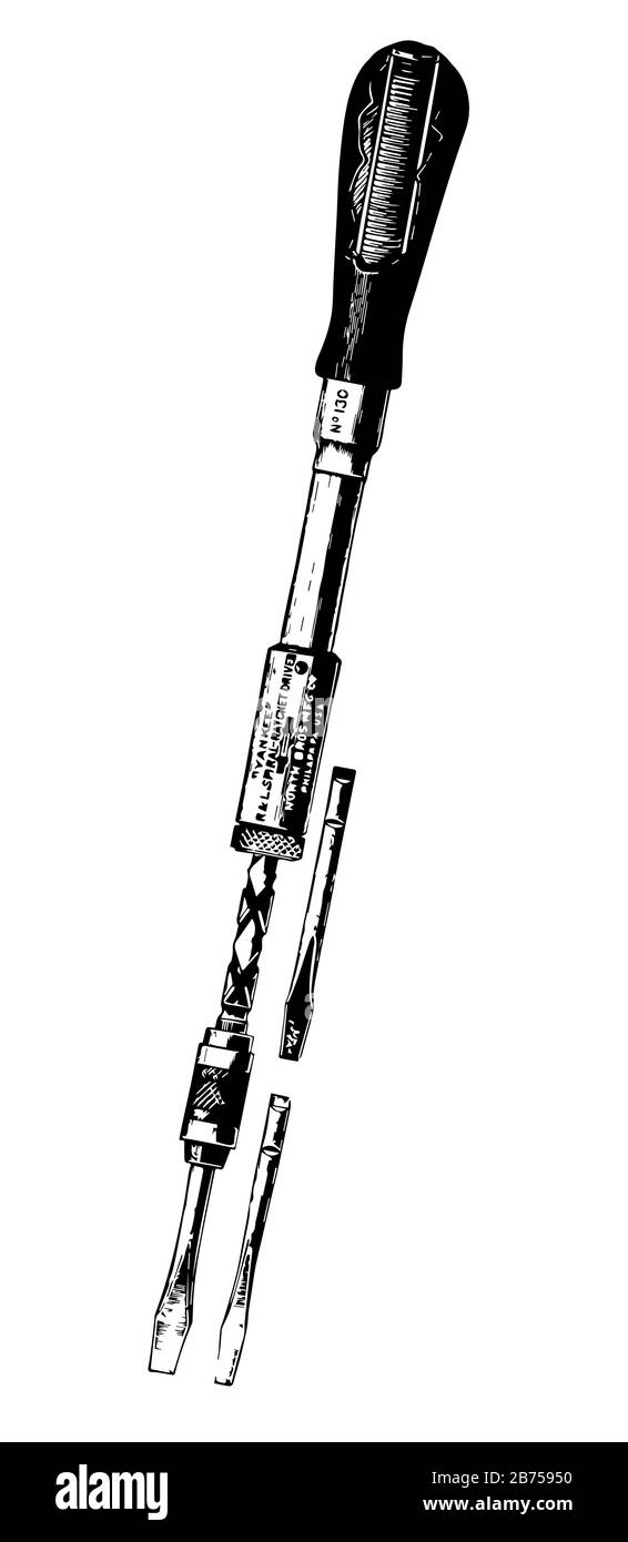 This illustration represents Hand Drill which is designed for working