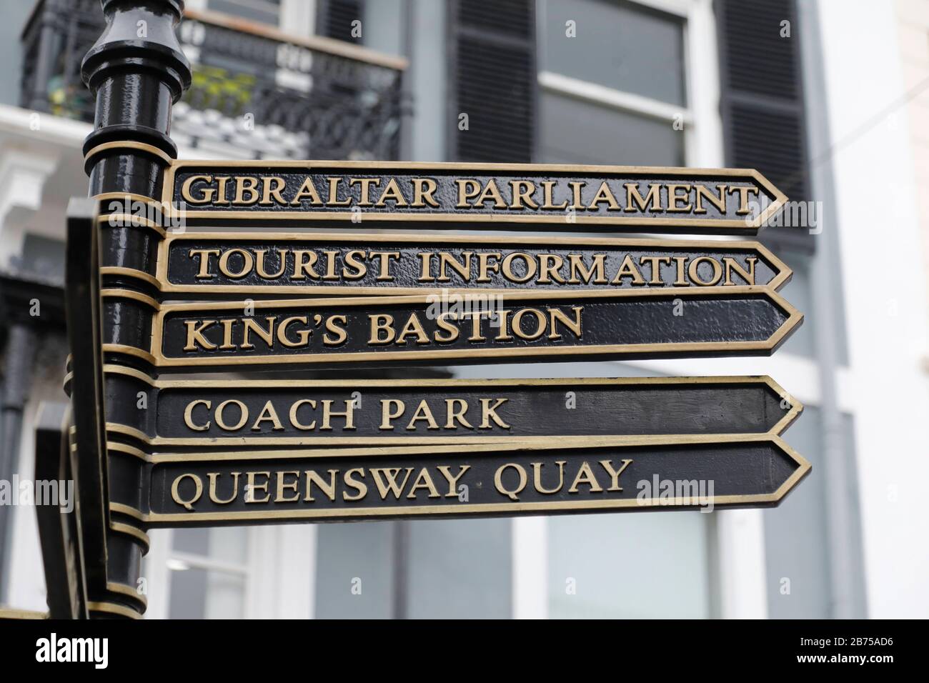 Gibraltar signs hires stock photography and images Alamy