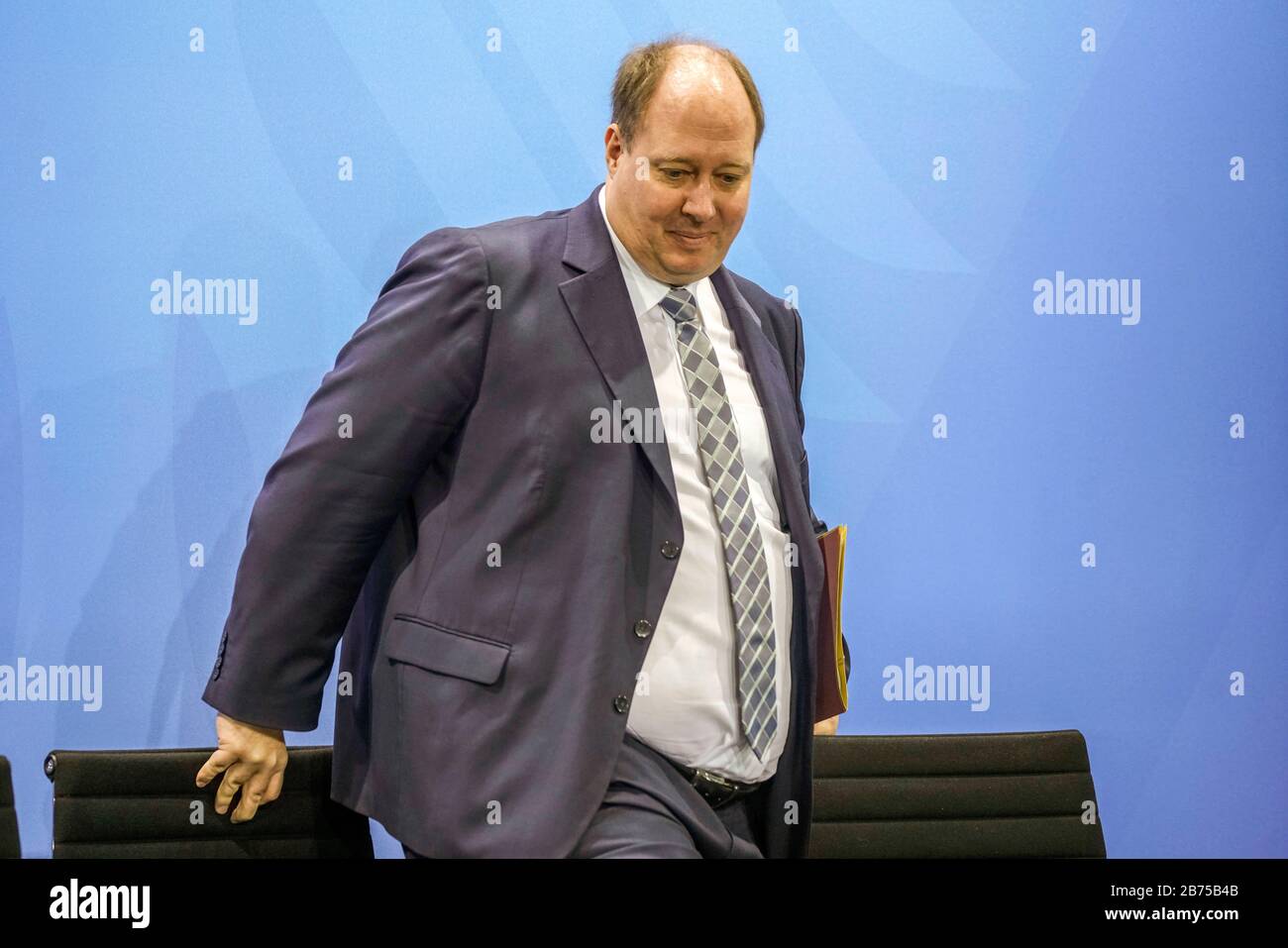 Germany Berlin 15 01 2019 Press Conference On The Extension Of The Federal Chancellery On 15 01 2019