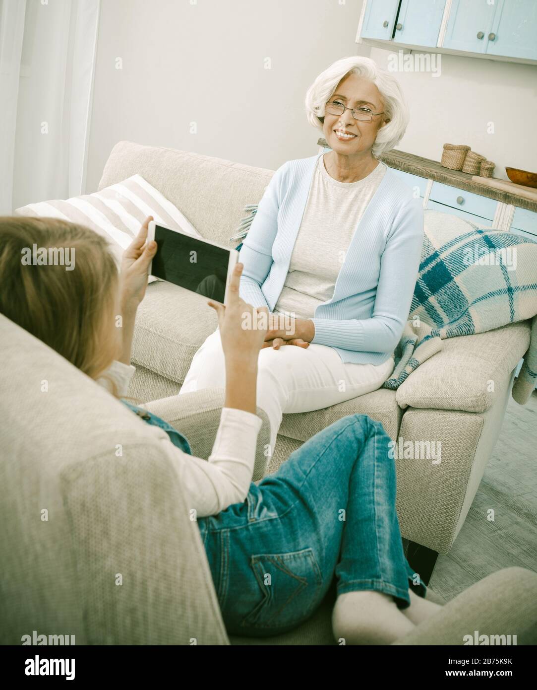 Posing Grannies