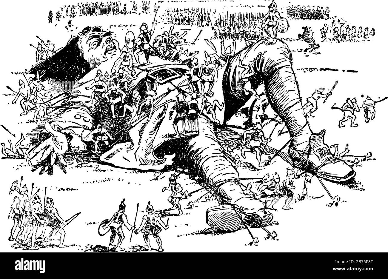 Little soldiers Stock Vector Images Alamy