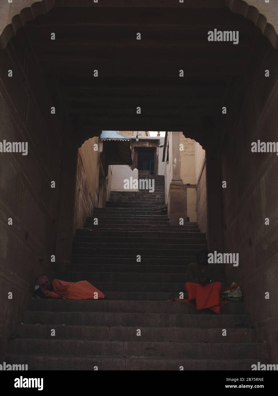 Creepy India Stock Photo