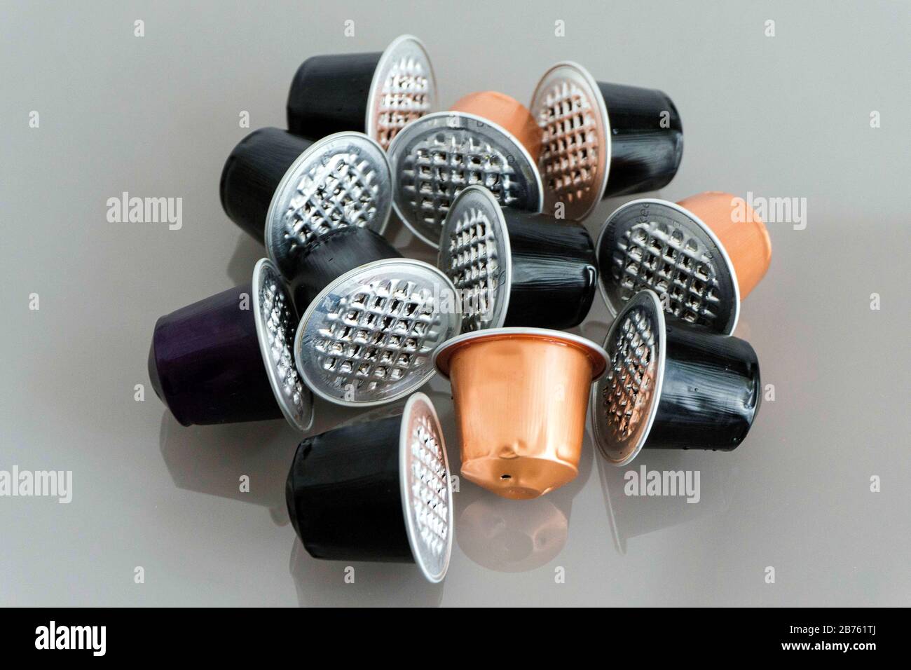 Used coffee capsules, 20.09.2016. In Germany, every year around 4000