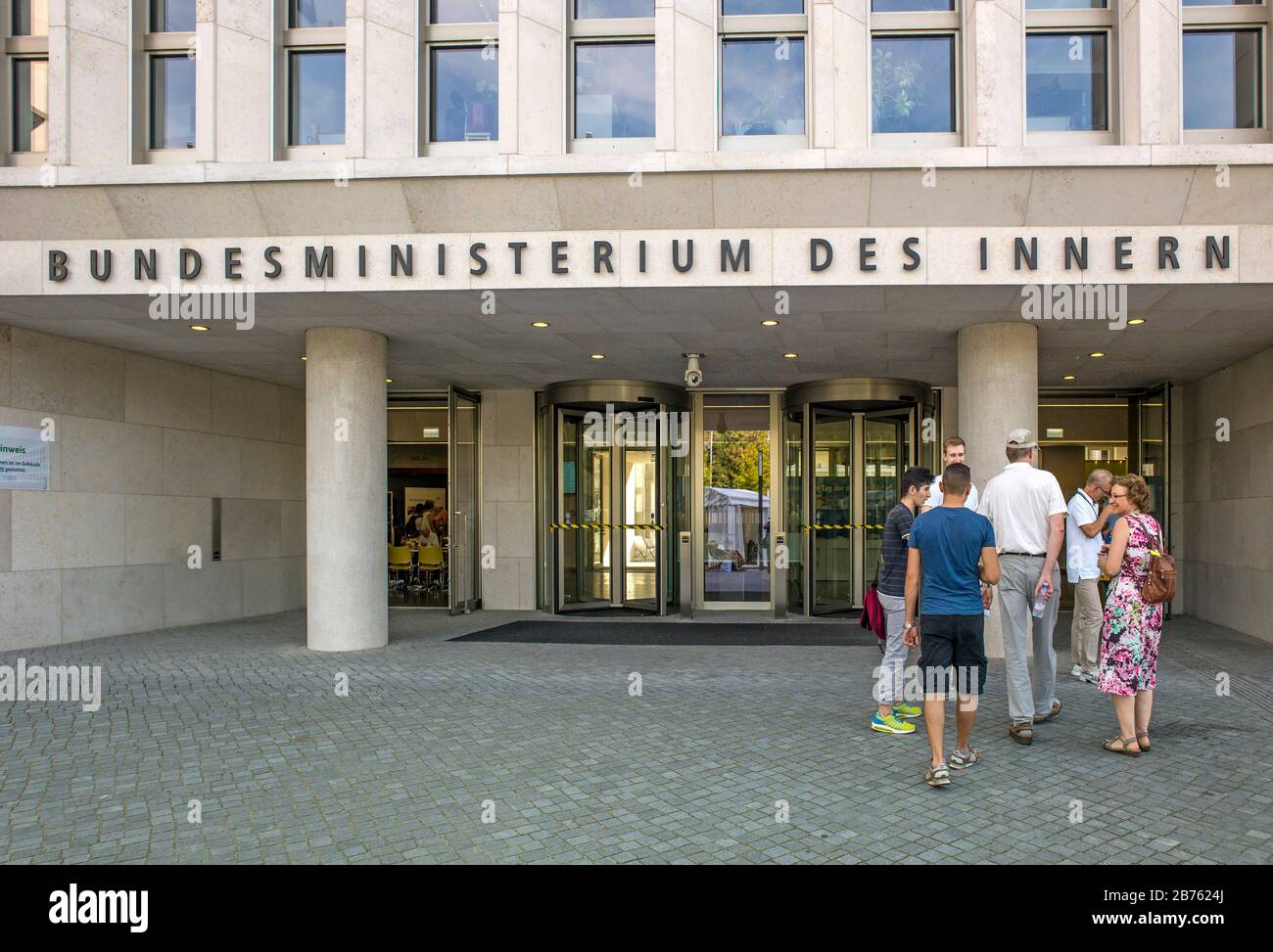 Germany, Berlin, 28.08.2016. Open Day at the Federal Ministry of the Interior on 28.08.2016. [automated translation] Stock Photo