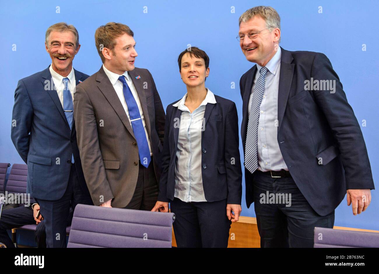 Germany Berlin 14 03 16 Press Conference Of The Alternative For Germany Topic Effects Of The State