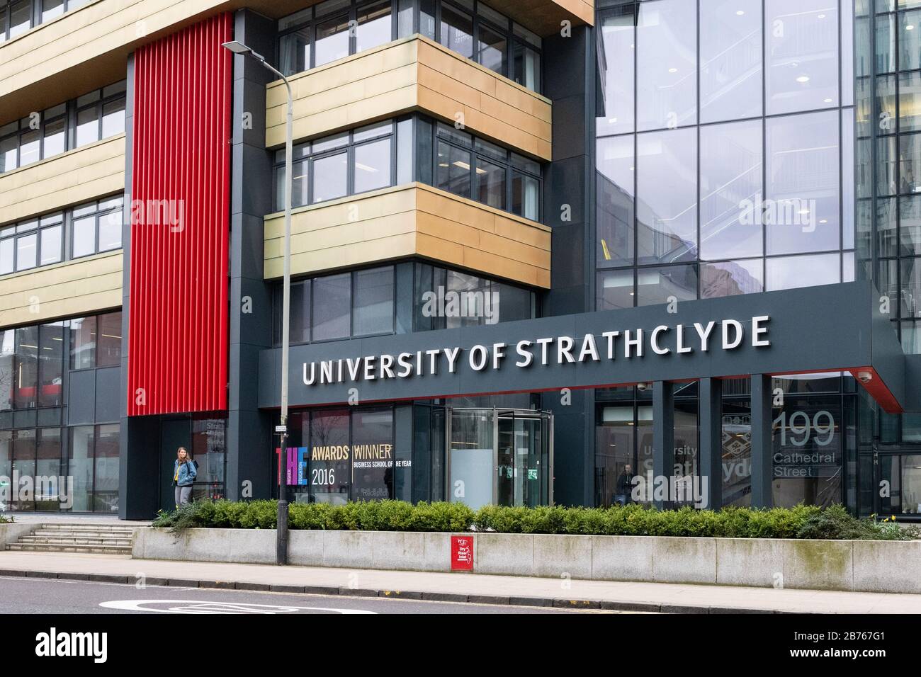Glasgow university business school hires stock photography and images