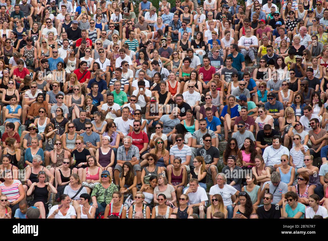 gathered-thousands-of-people-photo-hi-res-stock-photography-and-images