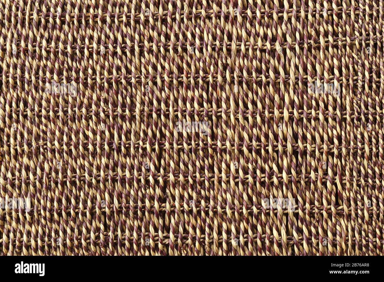 Natural brown rattan pattern texture background Stock Photo - Alamy