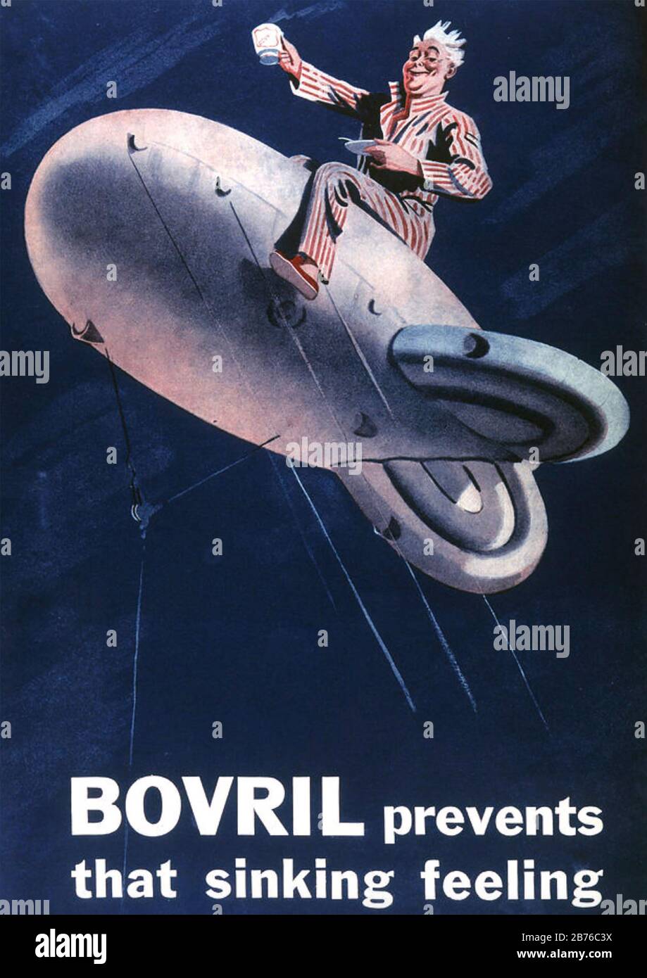 BOVRIL ADVERT 1939 Stock Photo