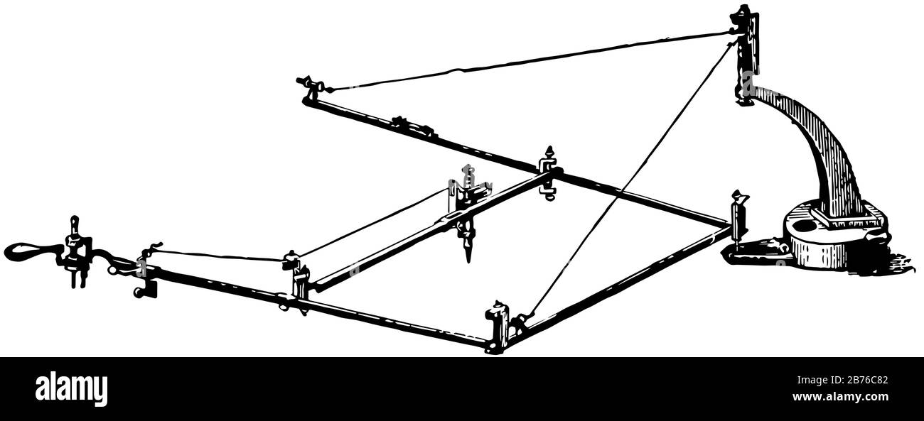 Pantograph Drawing Tool Useful In Art Architecture And Engineering