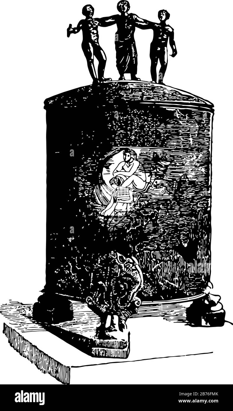 Cist is a basket and it  is a small stone-built coffin-like box or ossuary used to hold the bodies of the dead, it can be found across Europe and in t Stock Vector