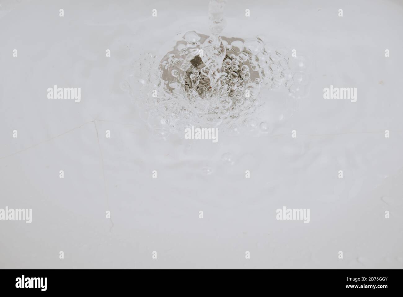 Sink and bubbles Stock Photo Alamy