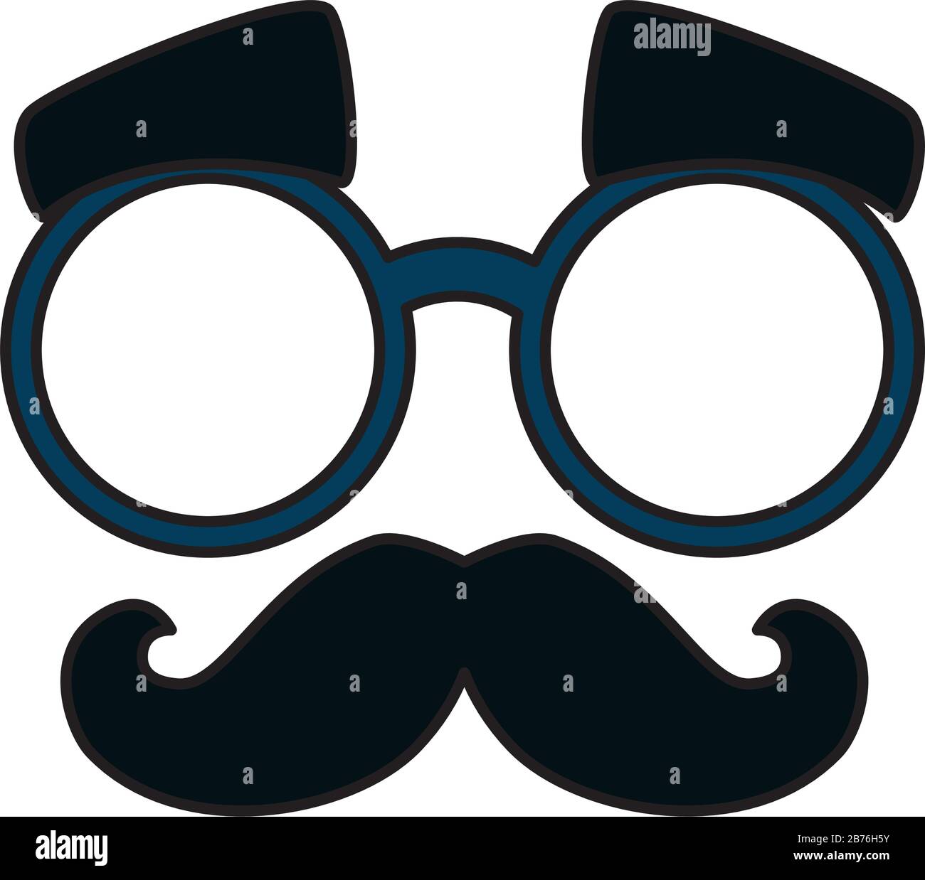 Funny glasses fake nose humor hi-res stock photography and images - Alamy