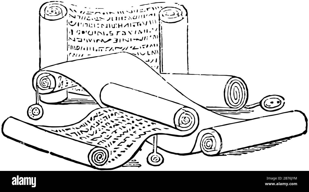 Egyptian papyri Stock Vector Images Alamy