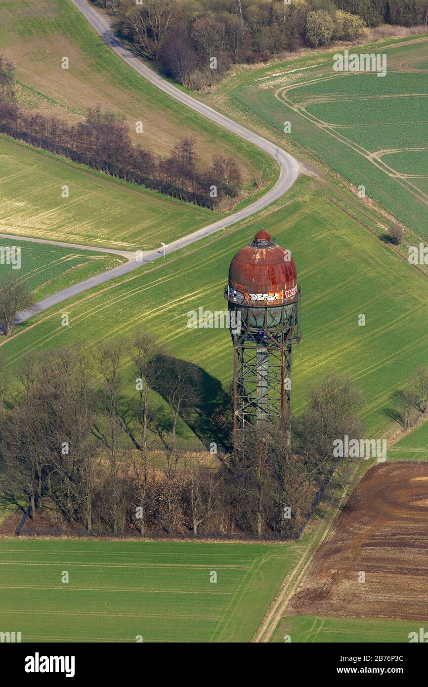, Lanstroper Ei, Lanstroper egg ind District Grevel, 22.03.2012, aerial view, Germany, North Rhine-Westphalia, Ruhr Area, Dortmund Stock Photo