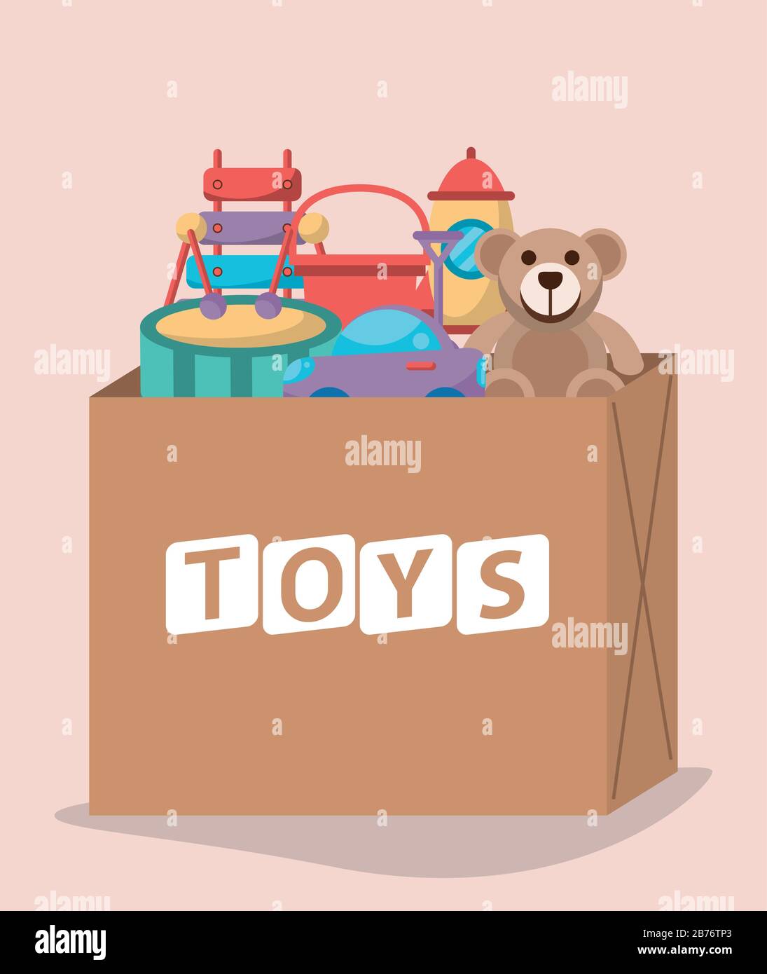 set toys baby isolated icons Stock Vector Image & Art - Alamy