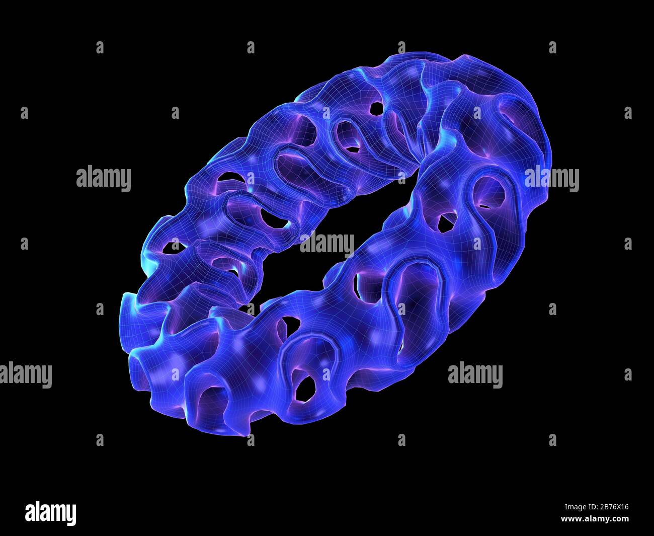Color Gyroid Gyroid, computer illustration Stock Photo - Alamy