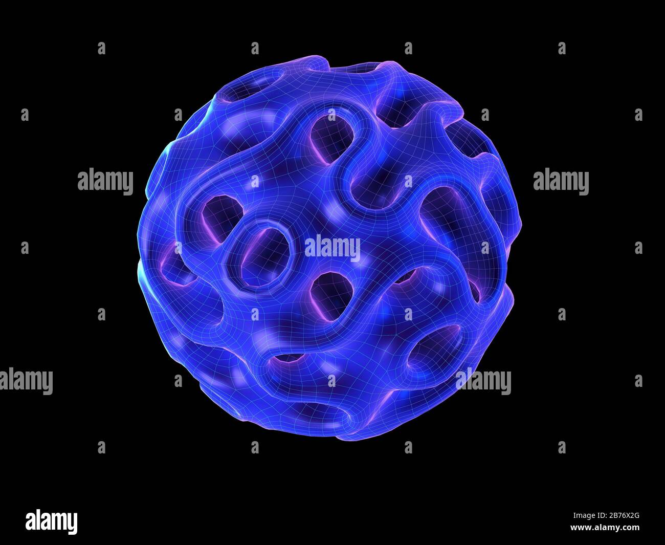 Gyroid, computer illustration Stock Photo - Alamy