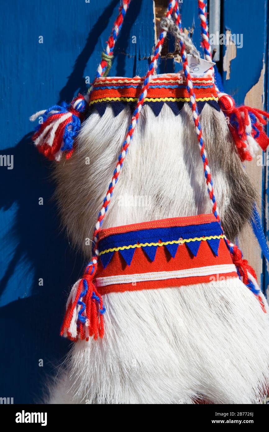 Sami Native Craft Store, Honningsvag Port, Mageroya Island, Finnmark