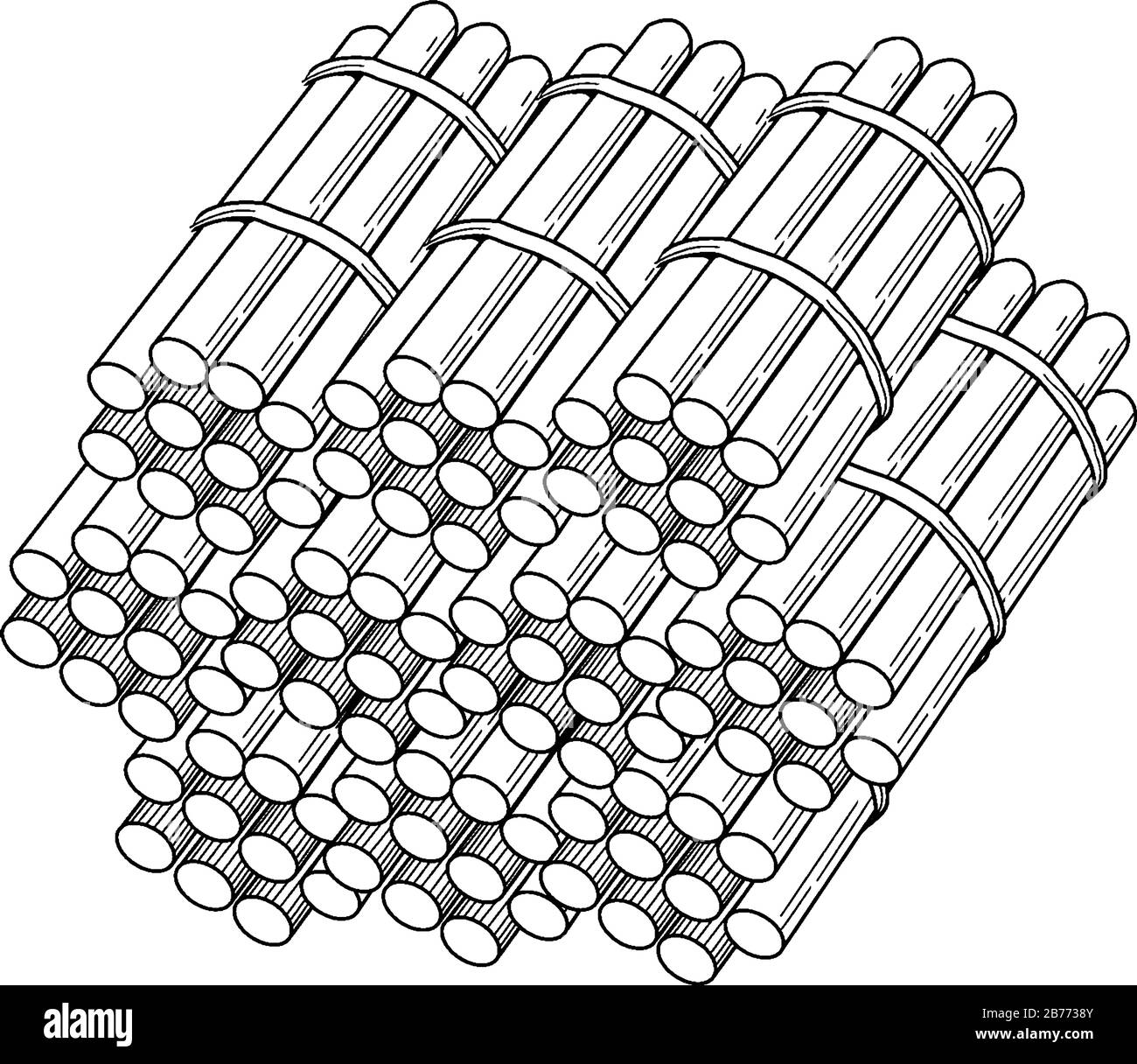 Ten Unit Blocks Equal One Rod Stock Vector (Royalty Free) 2109061544