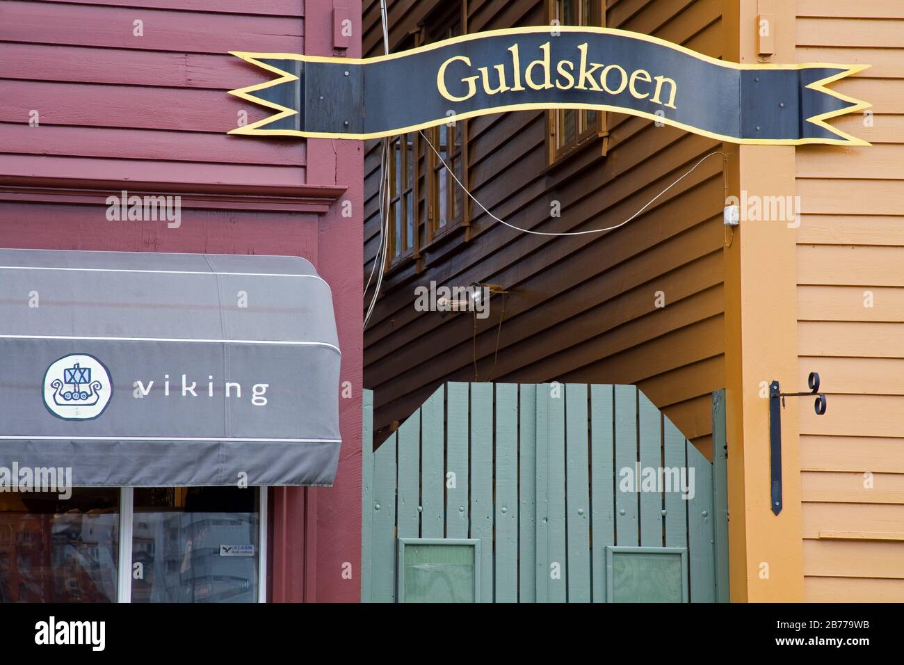 Store in Bryggen District, Bergen City, Hordaland District, Norway