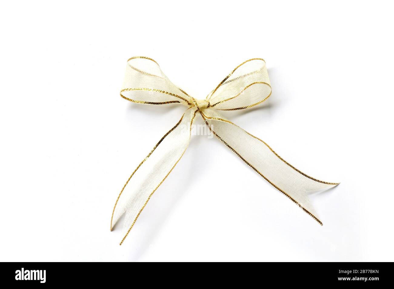 Ribbon, Golden Ribbon Celebratory on white, Luxury Gold Ribbon for