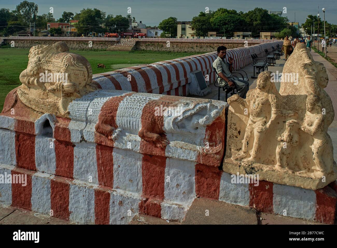 August 24 2009 Vandiyur Mariamman Teppakulam and temple Madurai Tamil ...