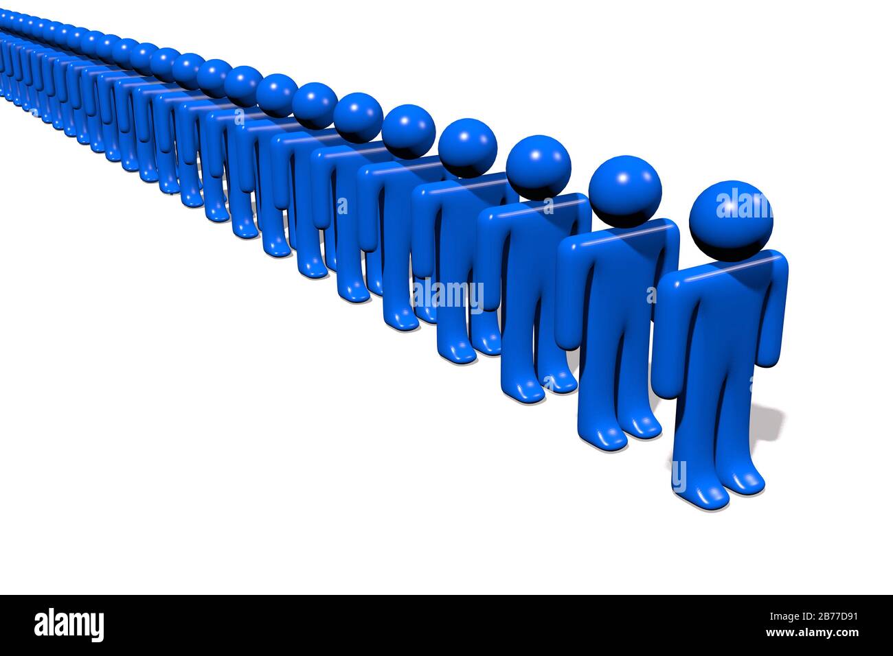 3D que concept Stock Photo - Alamy