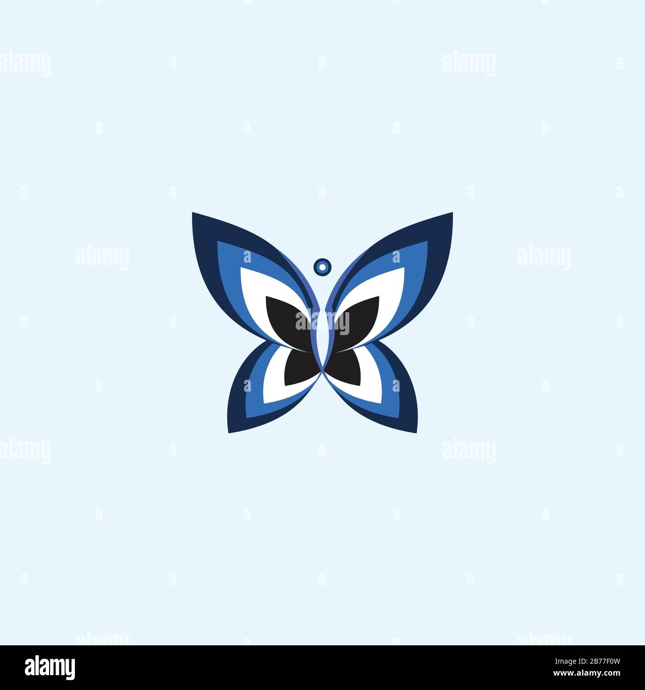 Butterfly logo vector design template Stock Vector Image & Art Alamy
