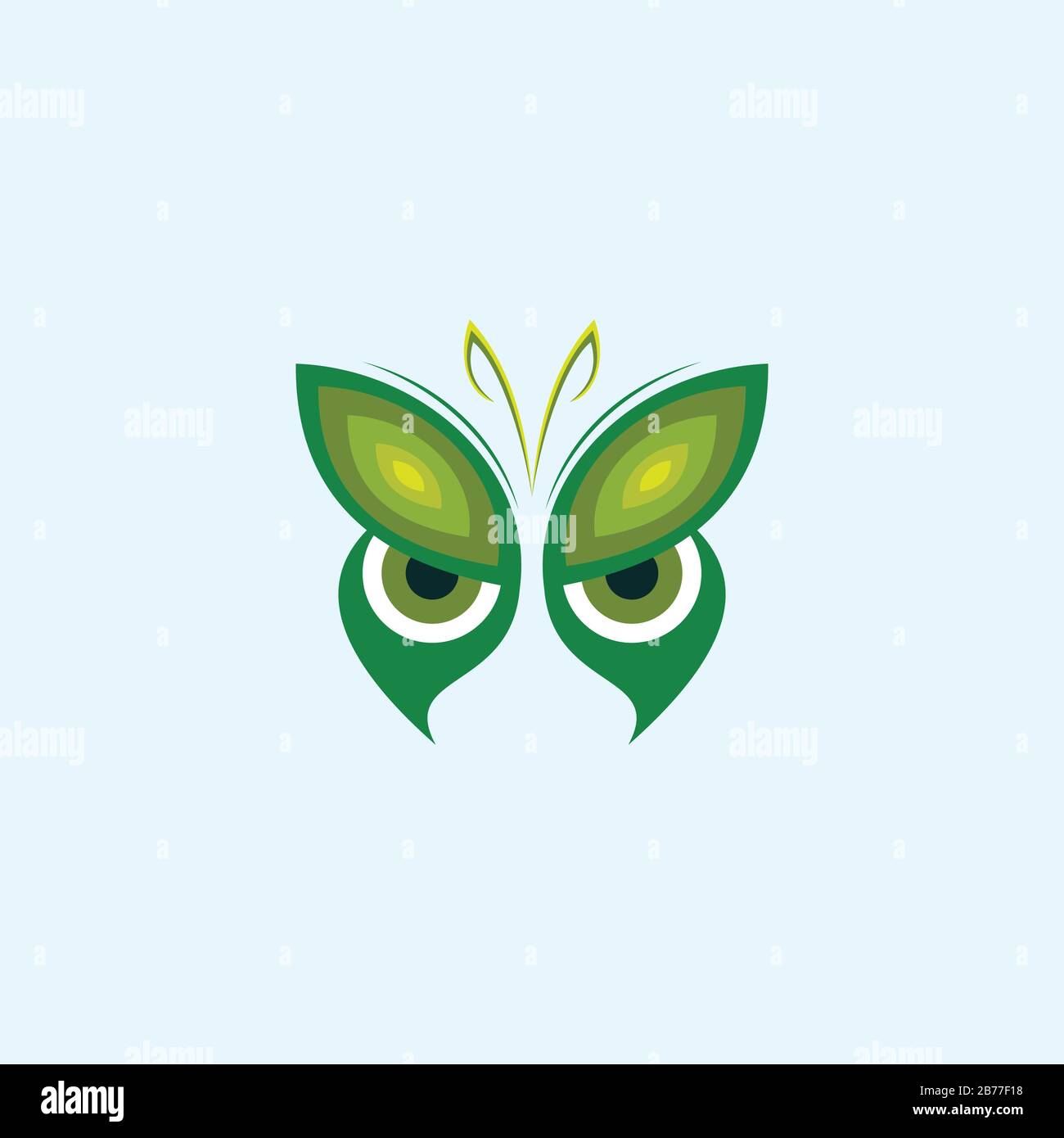 Butterfly logo vector design template Stock Vector Image & Art - Alamy