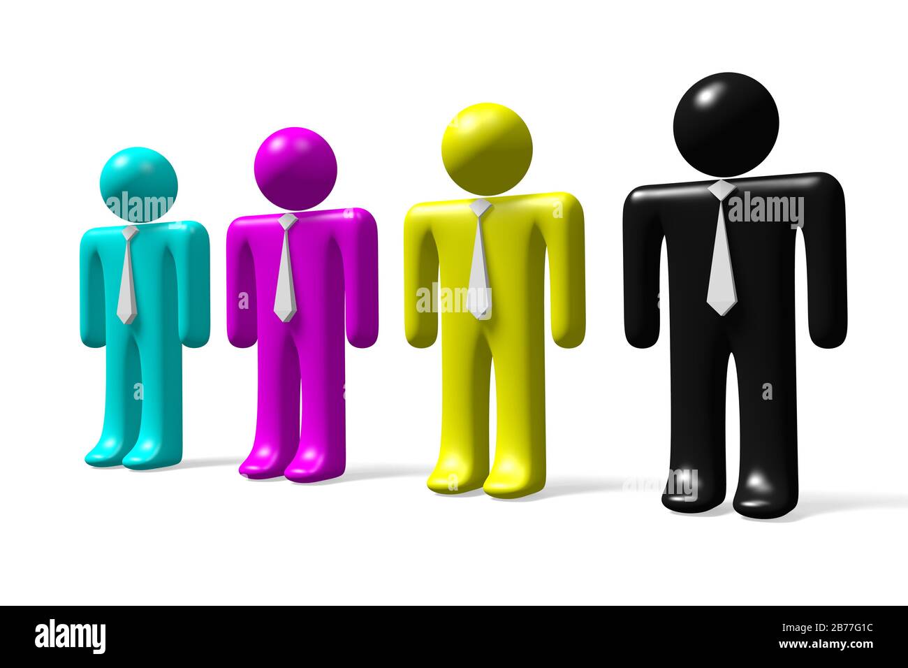 3d printing businessman concept hi-res stock photography and images - Alamy