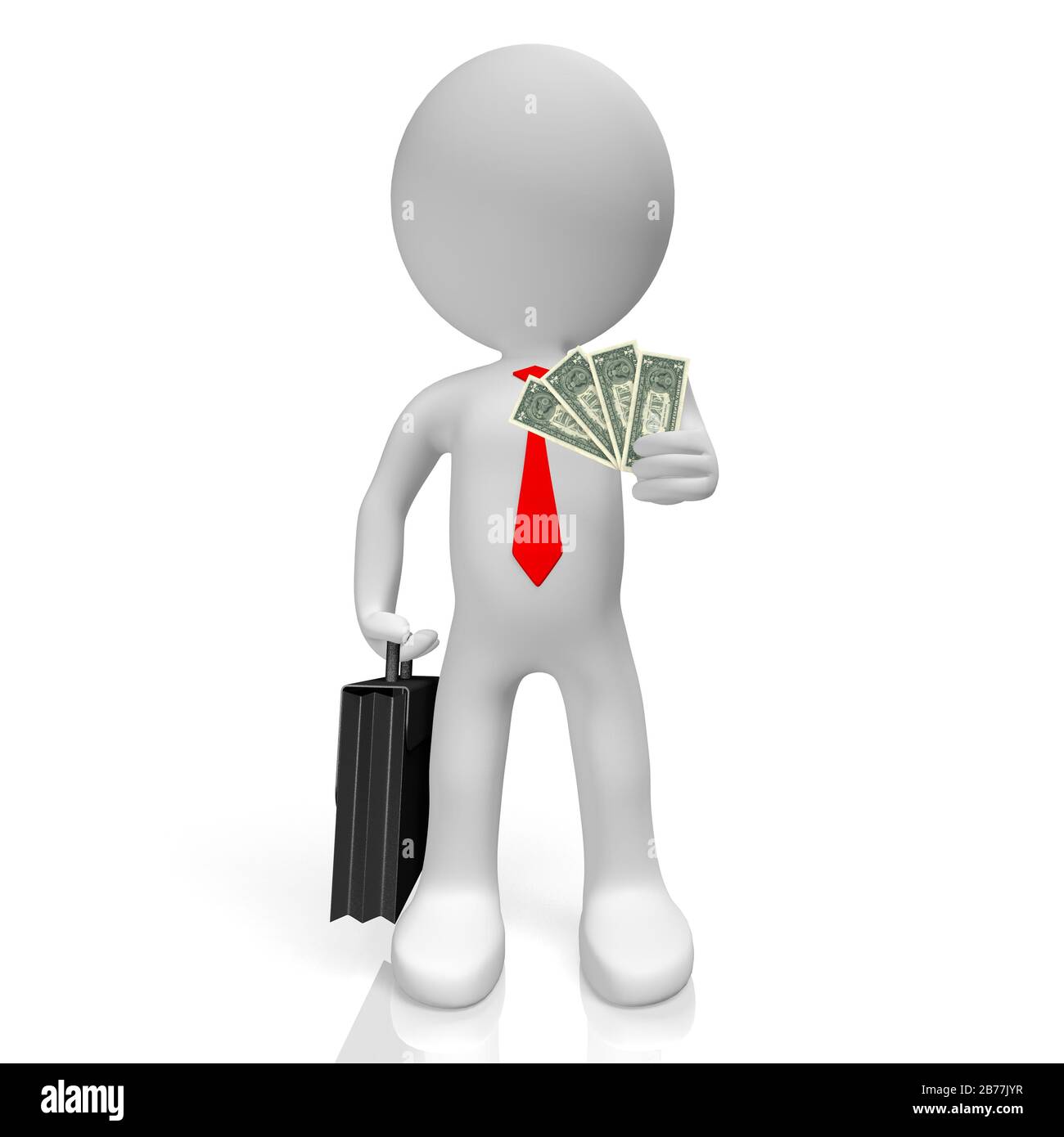 3D money concept Stock Photo - Alamy