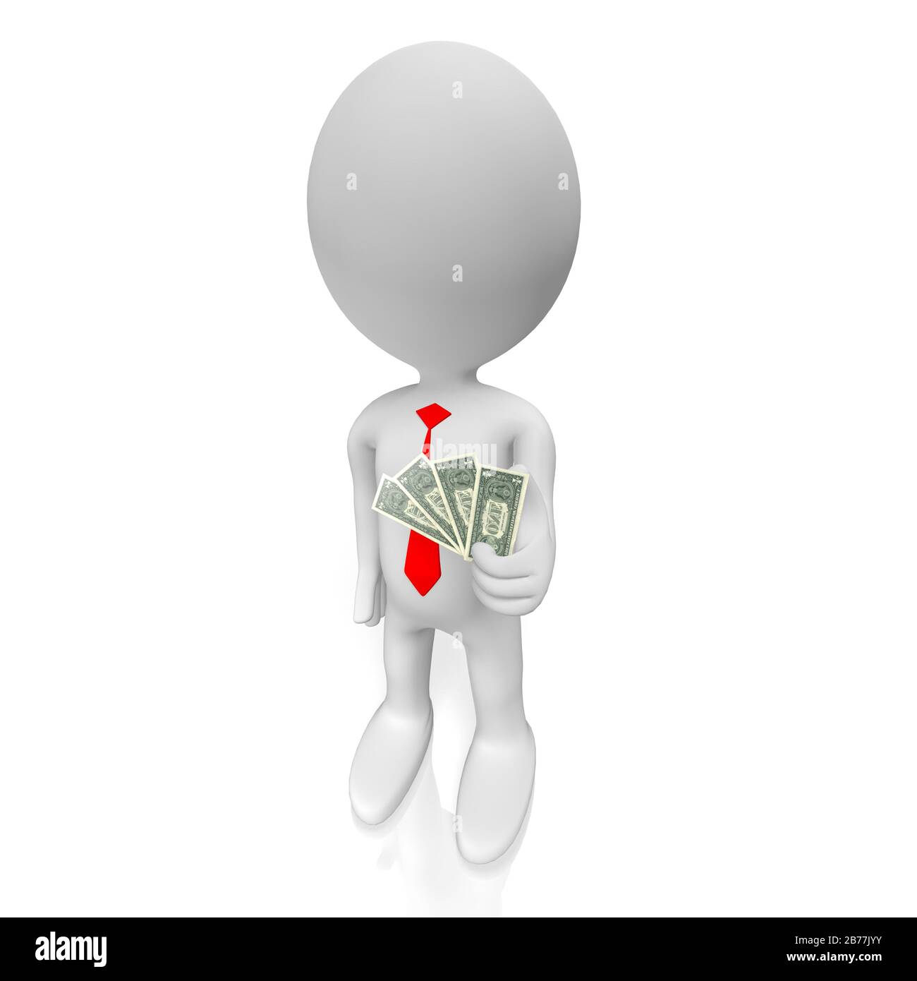 3D money concept Stock Photo - Alamy