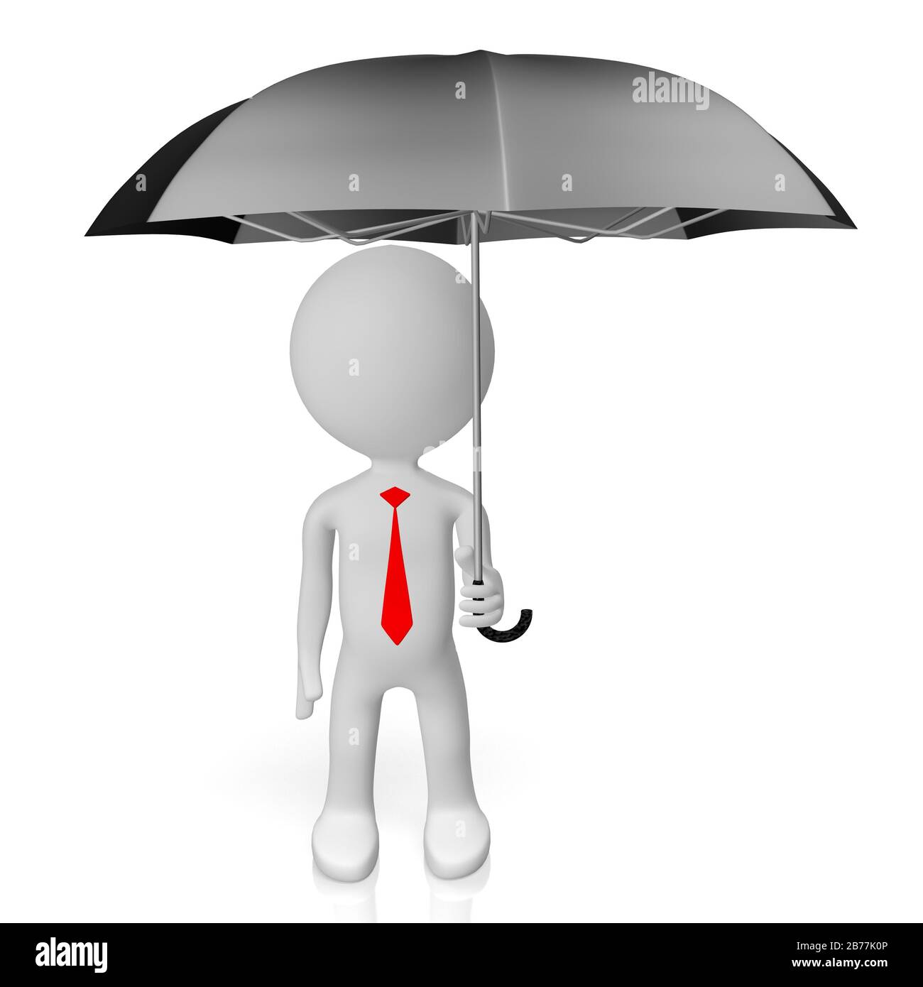 3D umbrella concept Stock Photo Alamy