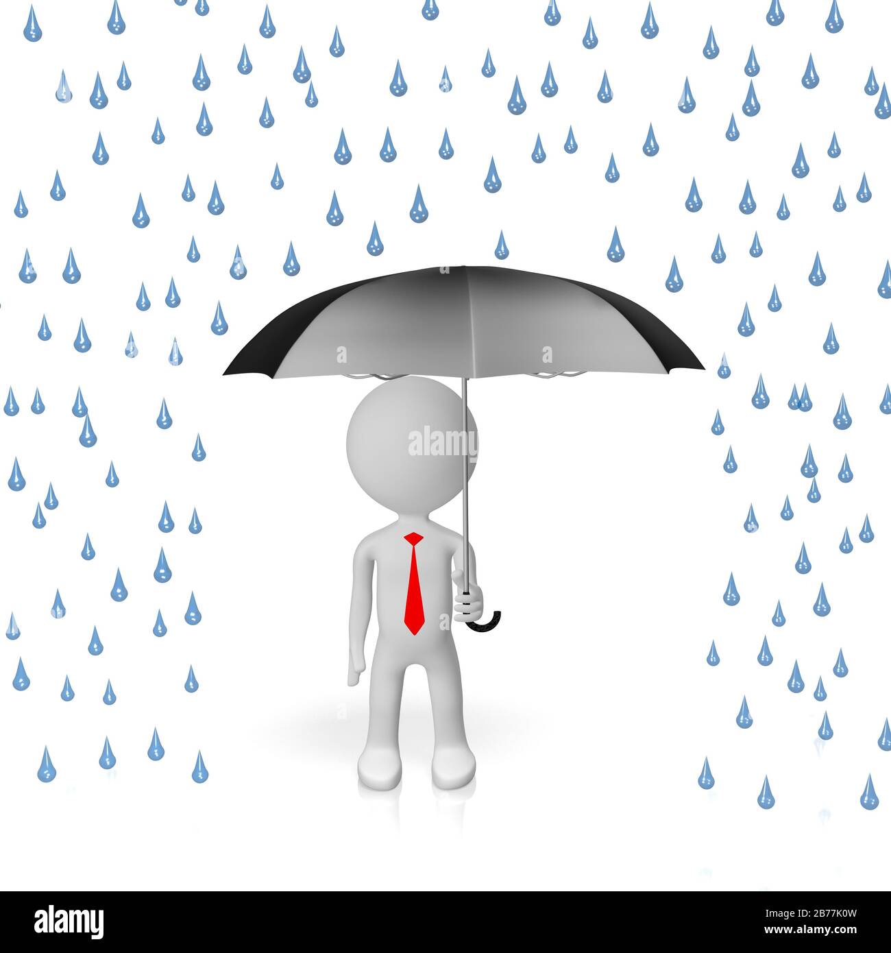 3D umbrella concept Stock Photo Alamy