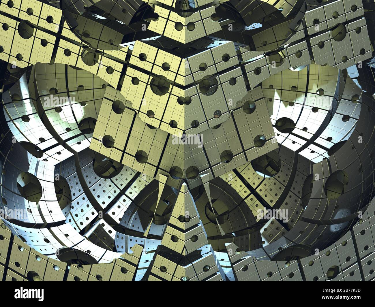 Computer rendered virtual architecture for design, art and