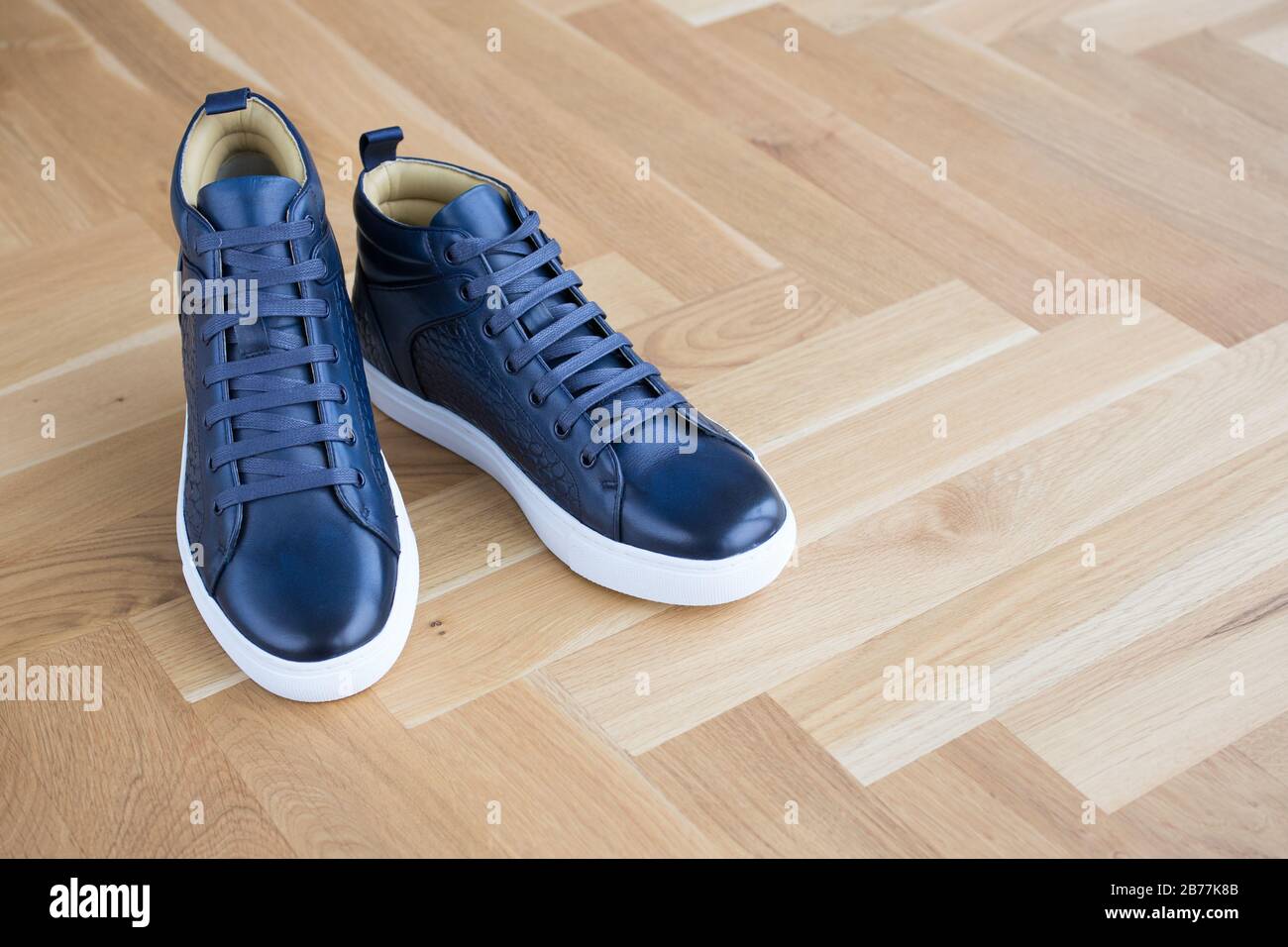 expensive leather sneakers